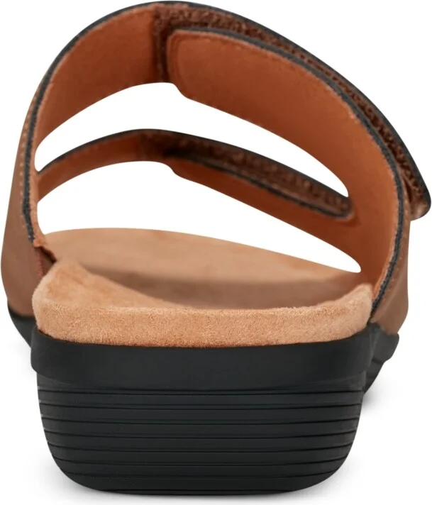 Easy Spirit Women's Bowen Double Band Low Wedge Sandals - Image 11