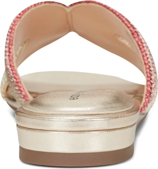 Easy Spirit Women's Calera Flat Slip-On Sandals - Pink/Gold/Silver - Image 3