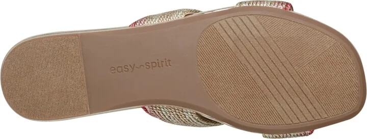Easy Spirit Women's Calera Flat Slip-On Sandals - Pink/Gold/Silver - Image 5