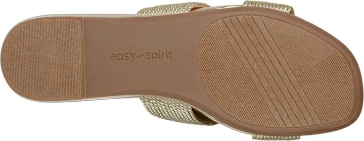 Easy Spirit Women's Calera Flat Slip-On Sandals - Pink/Gold/Silver - Image 9