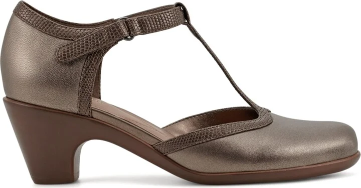 Easy Spirit Women's Cara T-Strap Heels - Image 6