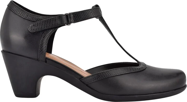 Easy Spirit Women's Cara T-Strap Heels - Image 10