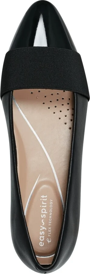 Easy Spirit Women's Casta eFlex Low Block Heel Pumps - Cognac/Black - Image 8