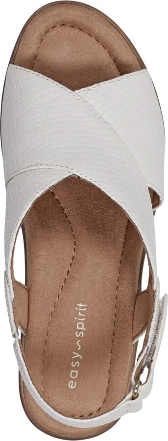 Easy Spirit Women's Chantal Crisscross Low Heel Sandals - Image 4