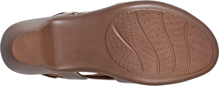 Easy Spirit Women's Chantal Crisscross Low Heel Sandals - Image 9
