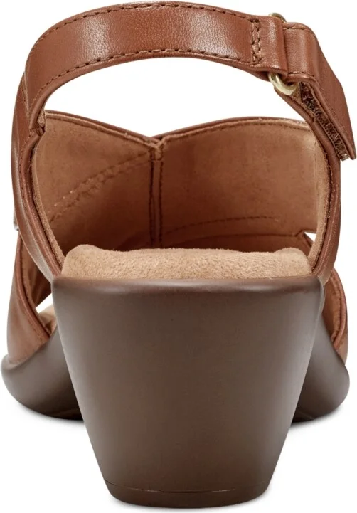 Easy Spirit Women's Chantal Crisscross Low Heel Sandals - Image 11