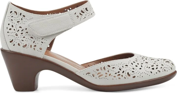 Easy Spirit Women's Cindie Two-Piece Mary Jane Pumps - Image 2