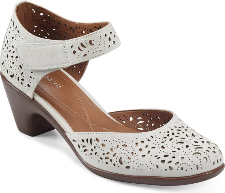 Easy Spirit Women's Cindie Two-Piece Mary Jane Pumps