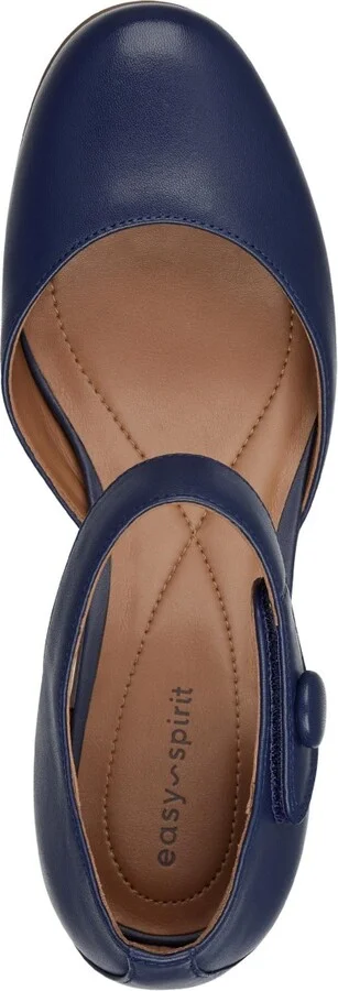 Easy Spirit Women's Clarice Mary Jane Block Heel Pumps - Image 8