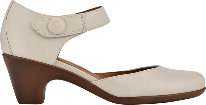 Easy Spirit Women's Clarice Mary Jane Block Heel Pumps - Image 10