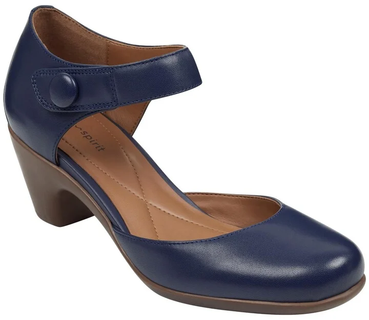 Dark Blue Leather
