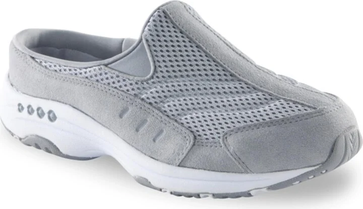 Lt Blue/White Suede