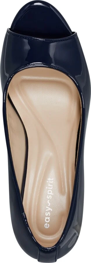 Easy Spirit Women's Coleen Open-Toe Slip-On Dress Wedges - Image 5