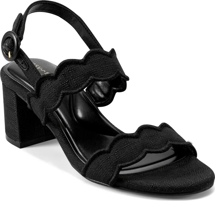 Easy Spirit Women's Daana Block Heel Slingback Sandals