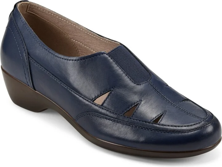 Easy Spirit Women's Daisie Cutout Slip-On Flats