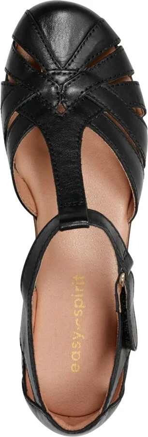 Easy Spirit Women's Darlyn T-Strap Woven Flats - Image 4