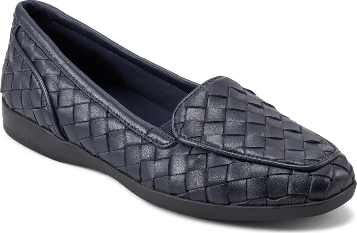 Navy Leather