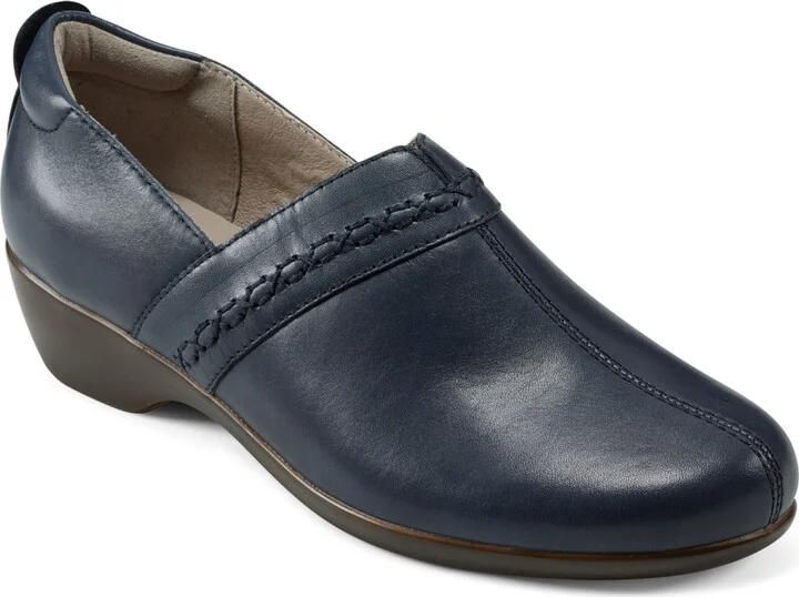 Navy Leather