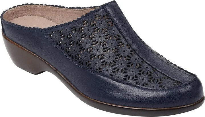 Dark Blue Leather