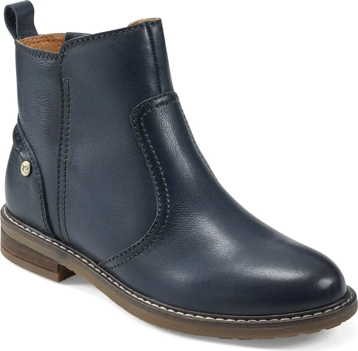 Navy Leather