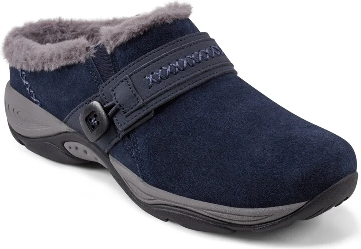 Navy Suede