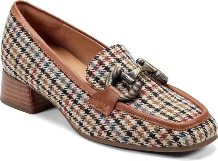Easy Spirit Women's Franny eFlex Bit Block Heel Loafers