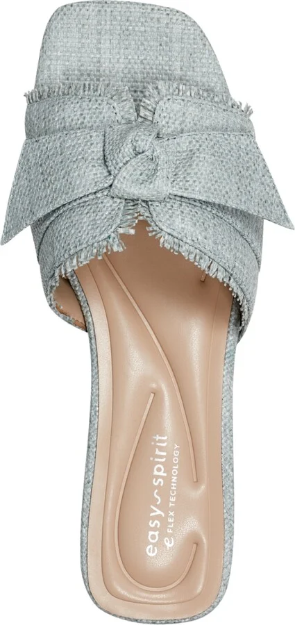 Easy Spirit Women's Girly eFlex Knotted Bow Dress Sandals - Image 8
