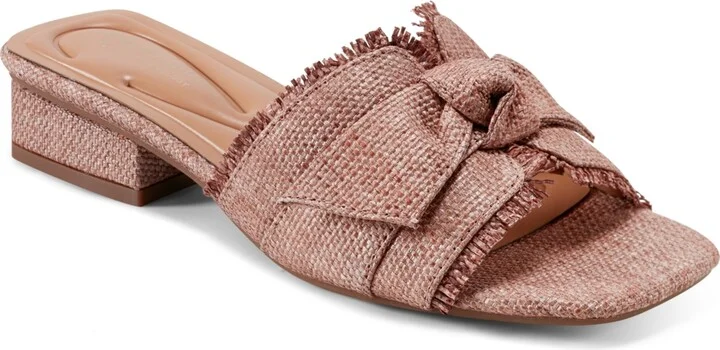 Easy Spirit Women's Girly eFlex Knotted Bow Dress Sandals
