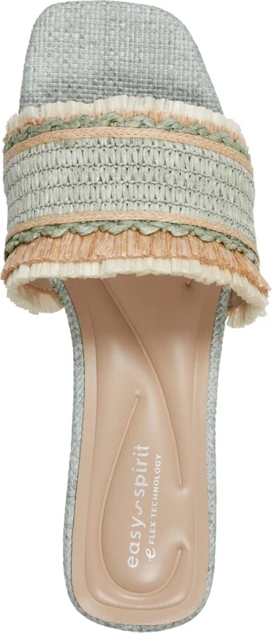 Easy Spirit Women's Graciela Raffia Block Heel Sandals - Image 8