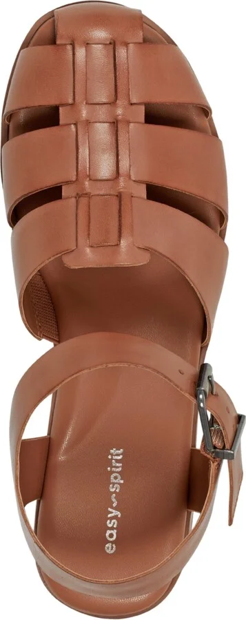 Easy Spirit Women's Gretty Flat Fisherman Sandals - Image 8