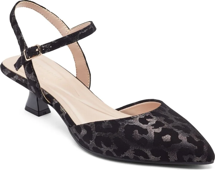 Bronze Leopard Suede