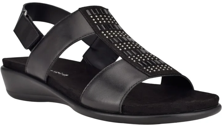 Easy Spirit Women's Hazel Embellished Slingback Sandals