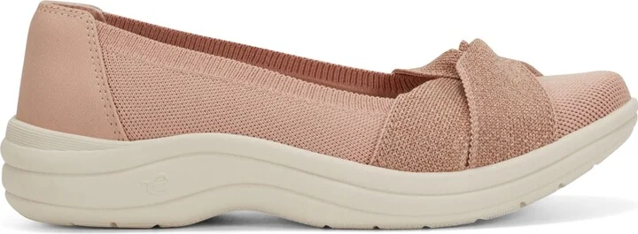 Easy Spirit Women's Heidy Knit Slip-On Flats - Image 6