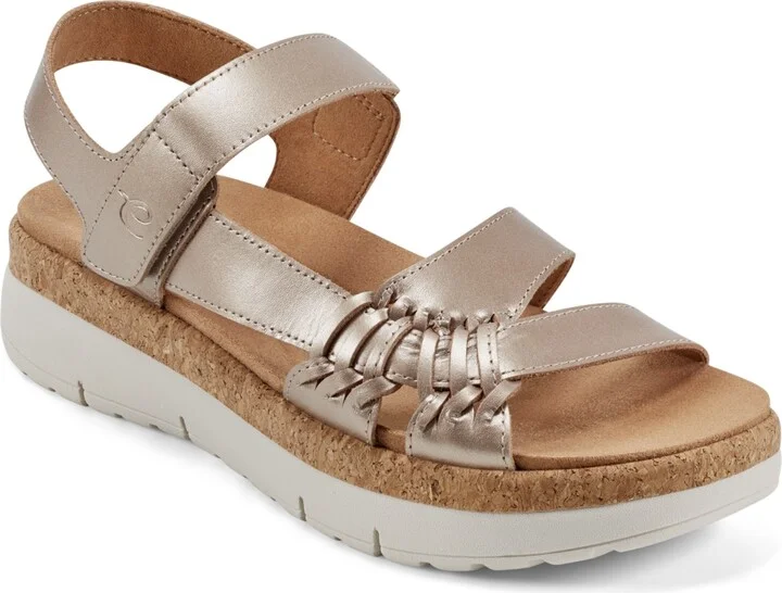 Easy Spirit Women's Ilena Casual Strappy Platform Sandals