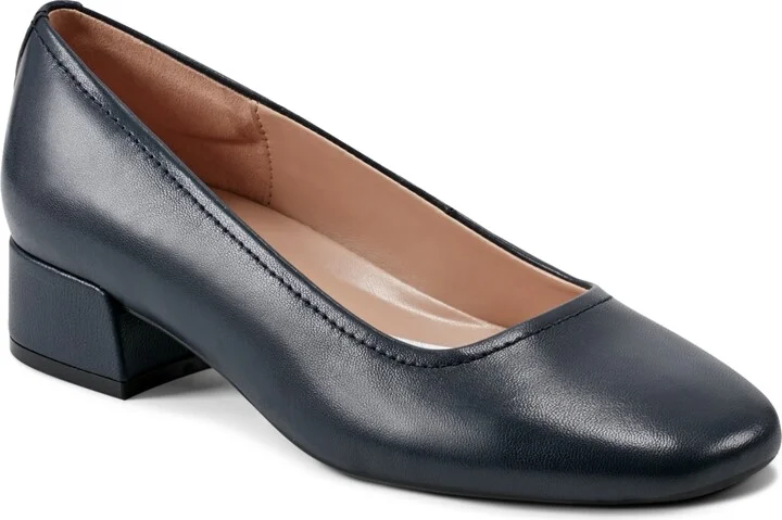 Dark Blue Leather