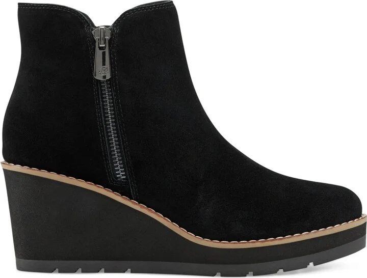 Easy Spirit Women's Jayda Round Toe Casual Wedge Booties - Image 2