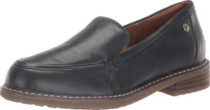 Navy Leather