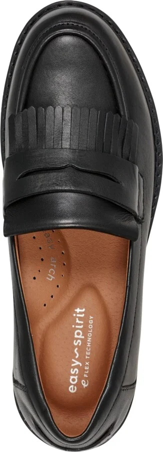 Easy Spirit Women's Jett Fringe eFlex Slip-On Penny Loafers - Image 4