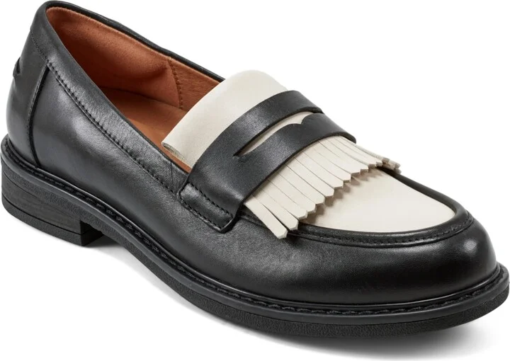 Black,ivory Leather