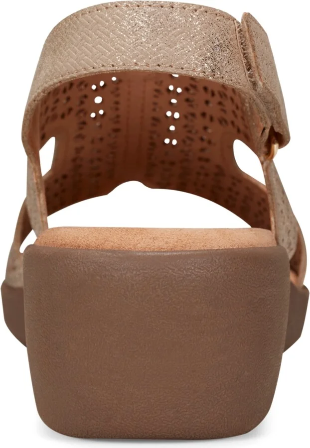 Easy Spirit Women's Kali Low Wedge Slingback Sandals - Image 7