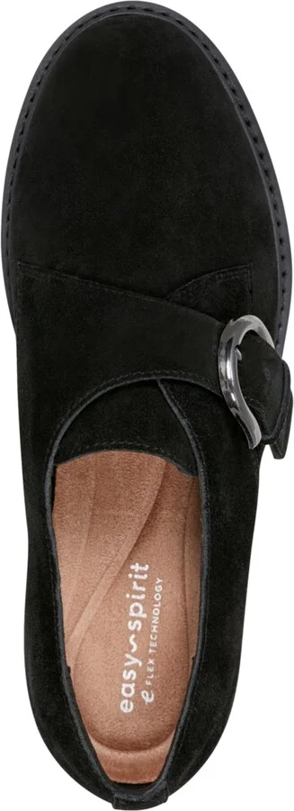 Easy Spirit Women's Kasen eFlex Buckle Lug Sole Oxfords - Image 4