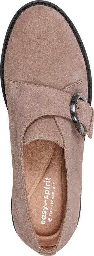 Easy Spirit Women's Kasen eFlex Buckle Lug Sole Oxfords - Image 8
