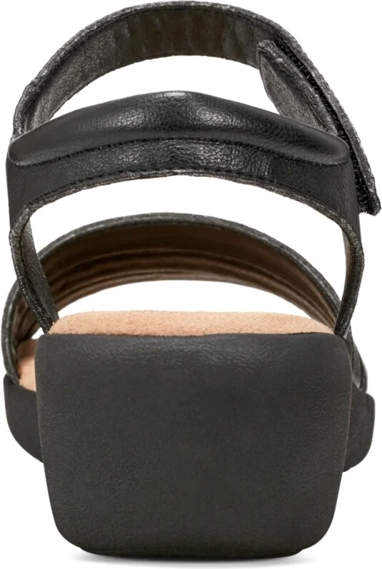 Easy Spirit Women's Kenton Strappy Low Wedge Sandals - Image 3