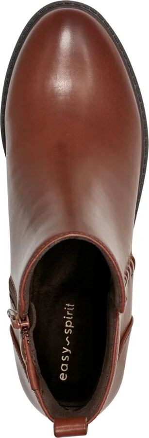 Easy Spirit Women's Lorand Almond Toe Block Heel Casual Booties - Image 8