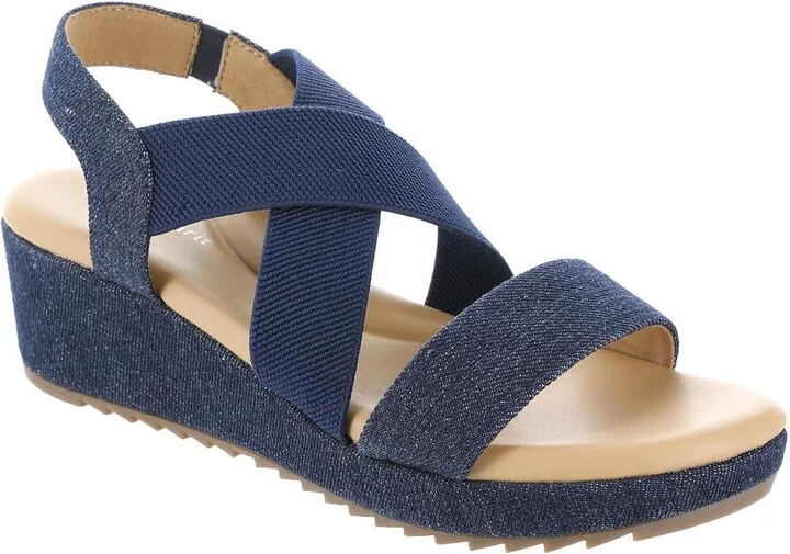 Easy Spirit Women's Lucille7 Wedge Sandal