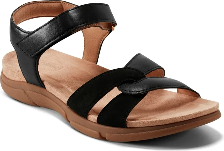 Easy Spirit Women's Marian Strappy Flat Sandals