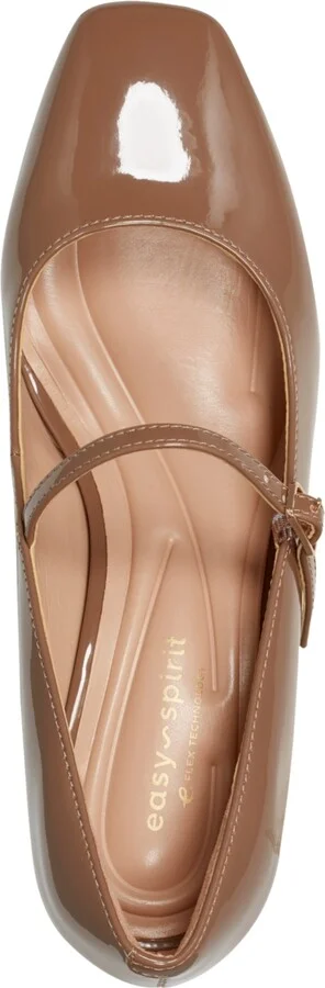 Easy Spirit Women's Marlay eFlex Mary Jane Block Heel Pumps - Image 8