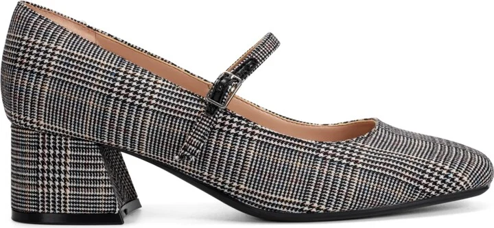 Easy Spirit Women's Marlay eFlex Mary Jane Block Heel Pumps - Image 9