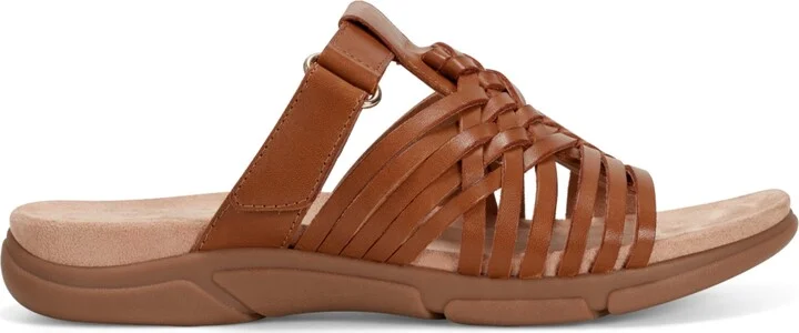Easy Spirit Women's Mindi Woven Flat Slide Sandals - Image 2