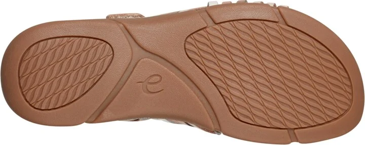 Easy Spirit Women's Mindi Woven Flat Slide Sandals - Image 9